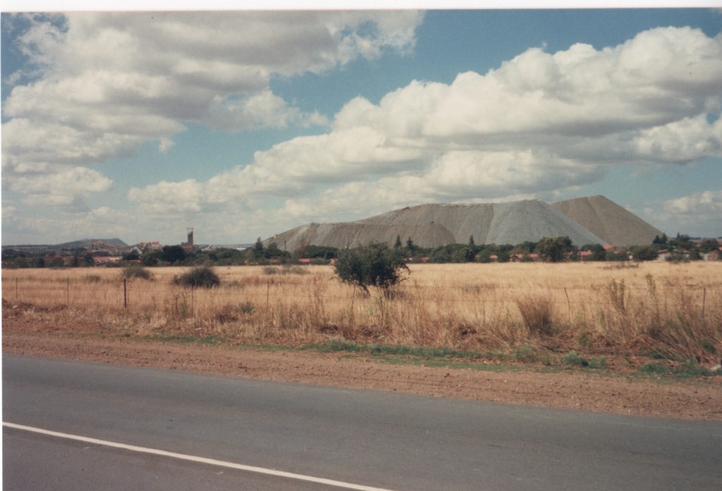 A view of Vaal Reefs No. 2 shaft taken by the author in the 1980s.