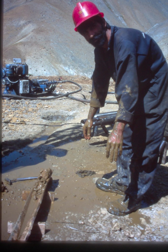 Driller in Iran 1990s